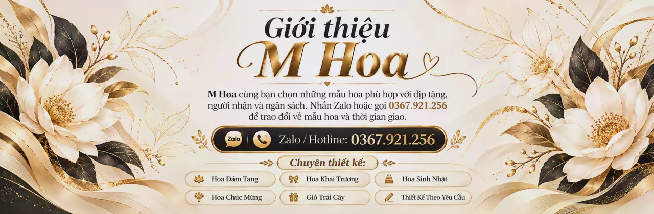 Ảnh bìa Shop hoa tươi Xã Tam Dương Bắc Phú Thọ - Đồng hành cùng những dịp đặc biệt
